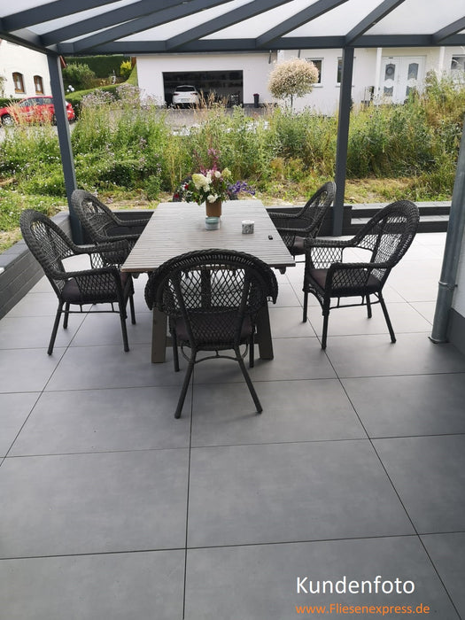 Terrassenplatte - Cement Grey 60x90x2cm