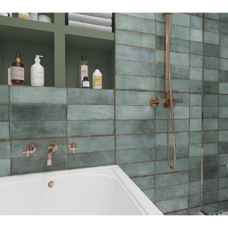 Wandfliese Juno Emerald Poliert 30x90x0,8cm - FliesenExpress - 8692844922260