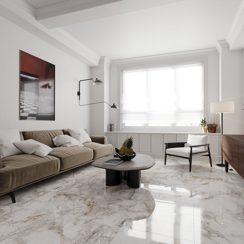 Feinsteinzeug Topas Marble White Gold 60x60_4330542122547