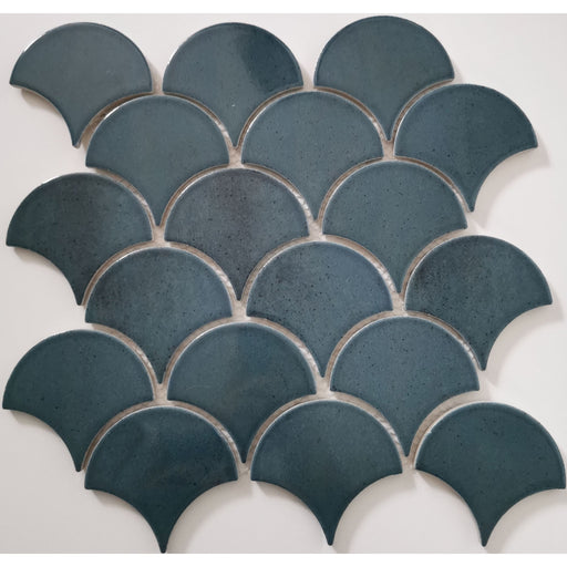 Keramisches Mosaik Castello Fächer Dunkelblau 29,2x30,3_4330542115785