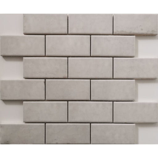 Keramisches Mosaik Castello Brick Weiß 30,3x30,6_4330542115808