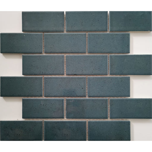 Keramisches Mosaik Castello Brick Dunkelblau 30,3x30,6_4330542115839