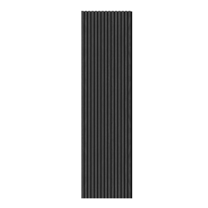 Akustikpaneel Eiche Brau Geölt Matt - Schwarzer Filz - 60x240cm-4330542119721