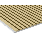 Akustikpaneel Eiche Hellbraun Matt - Grauer Filz - 60x240cm-4330542119783