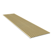 Akustikpaneel Eiche Hellbraun Matt - Grauer Filz - 60x240cm-4330542119783