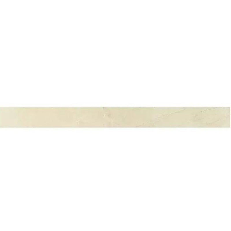 Premium Marble Beige Glänzend Sockelleiste Sockel Fliese mit Rundkante 7 x 80 cm - FliesenExpress - Fliesen Sockel Günstig Kaufen!