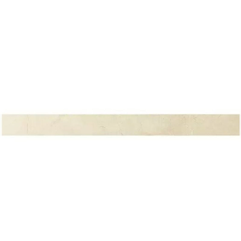 Premium Marble Beige Glänzend Sockelleiste Sockel Fliese mit Rundkante 7 x 80 cm - FliesenExpress - Fliesen Sockel Günstig Kaufen!
