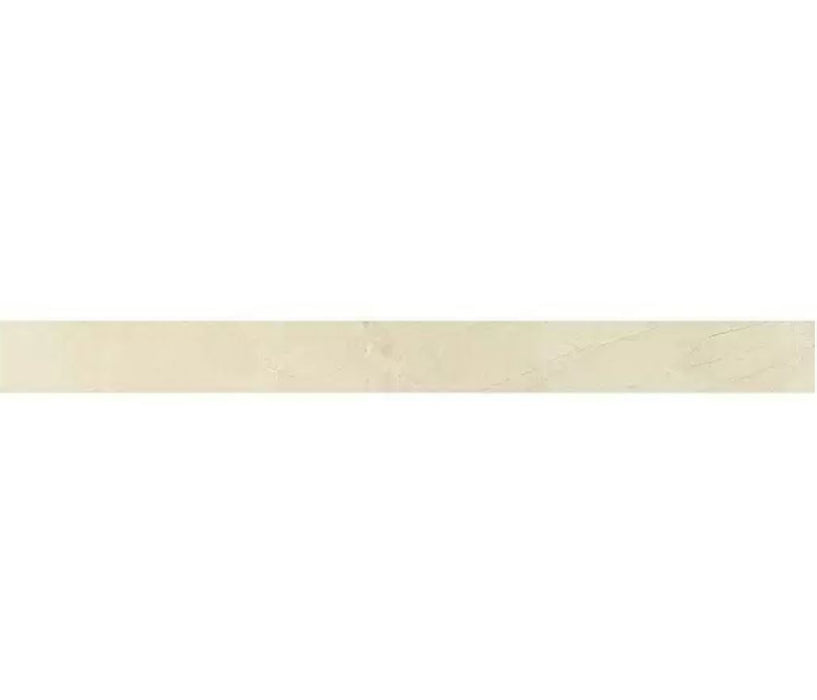 Marmor Beige Glänzend Sockel mit Rundkante 7 x 80 cm