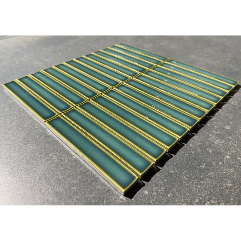 Keramisches Mosaik Stickies Green 30x29,6_4330542122189