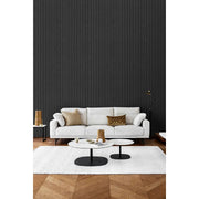 Akustikpaneel Eiche Brau Geölt Matt - Schwarzer Filz - 60x240cm-4330542119721