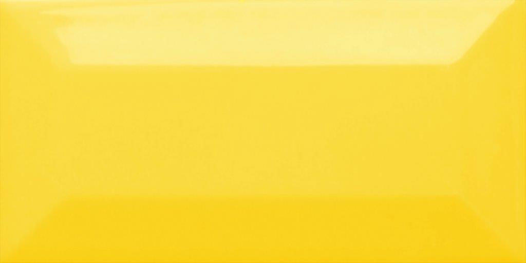 Facette Metro Gelb Poliert 7,5x15x0,7cm - FliesenExpress - Fliesen Günstig Kaufen