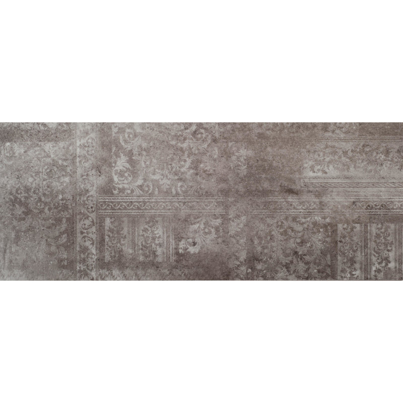 Wandfliese Madrid Dark Grey Dekor 30x75cm