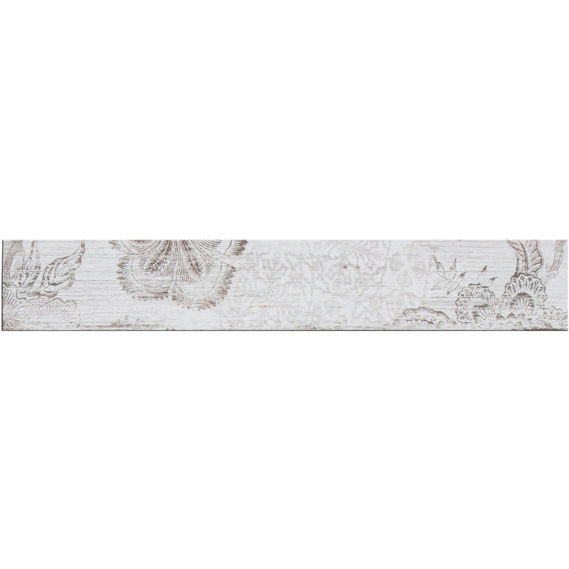 Feinsteinzeug Enygma Weiß Dekor 15x90cm - FliesenExpress - Fliesen günstig kaufen_8691273529002