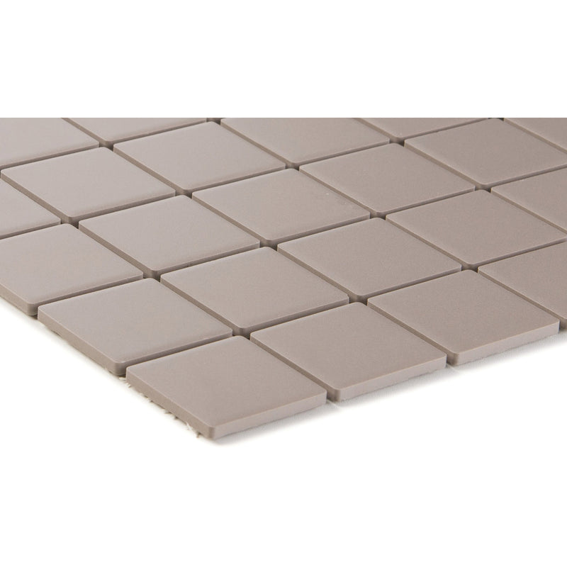 Feinsteinzeug Mosaik Hellgrau matt Antislip - FliesenExpress - Fliesen günstig kaufen_4330542041237