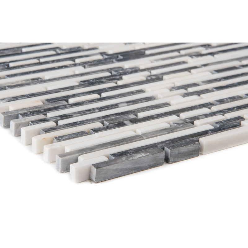 Marmormix Negro Glacia/Cararra Superslimbrick gesägt_4330542047390