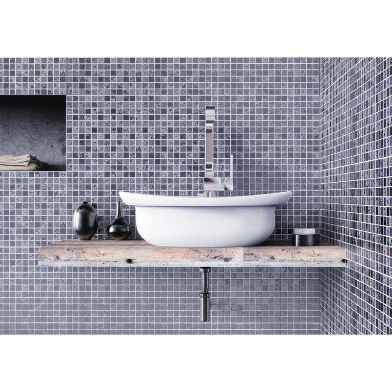 Marmor Schwarz Glasmix Schwarz_4330542047833