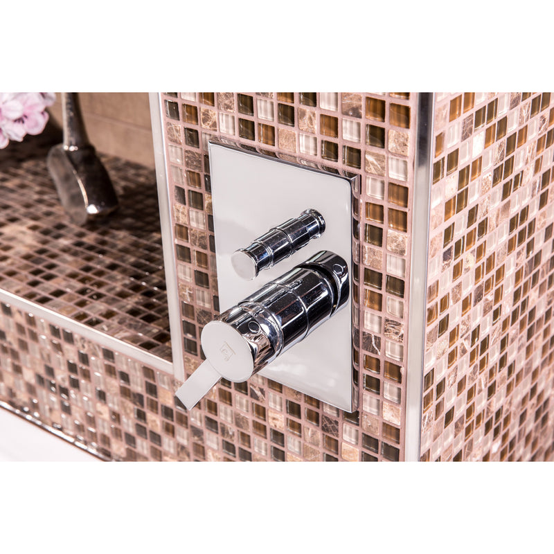 Marmor Java Glasmix Hellbraun Dunkelbraun_4330542047840