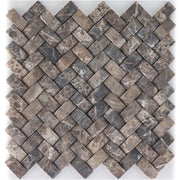 Basket Diagonal Marmor Dark