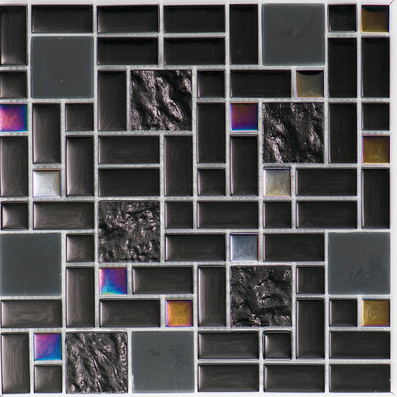 Glasmosaik Black Rainbow Multiformat - FliesenExpress - Fliesen günstig kaufen_4330542053629