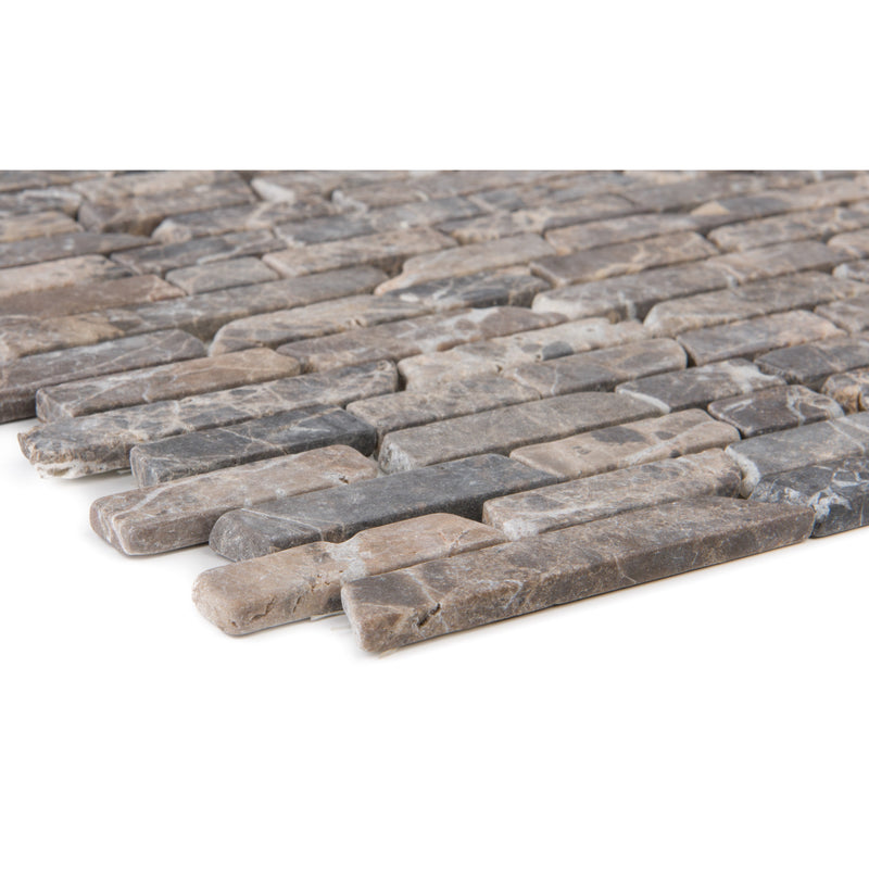 Marmor Marron Emperador Slimbrick getrommelt_4330542053681