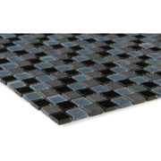 Marmor Schwarz Glasmix Grau Schwarz_4330542054312