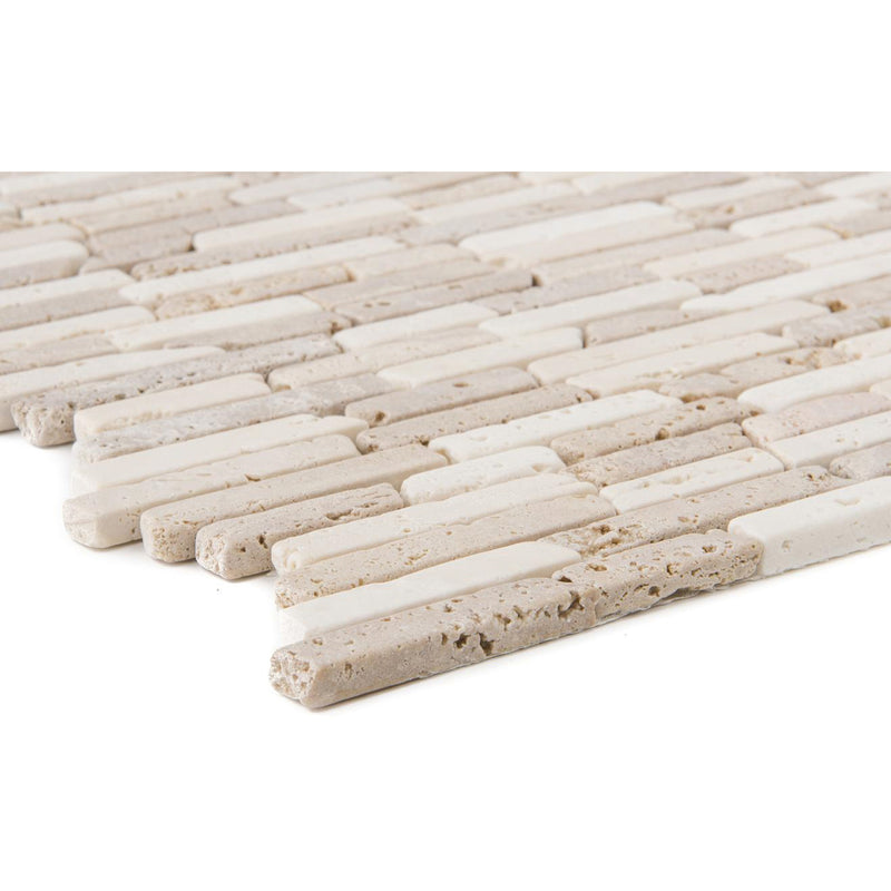 Mugla Travertin Beige Noce Slimbrick getrommelt_4330542056064