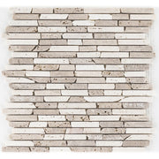 Mugla Travertin Beige Noce Slimbrick getrommelt_4330542056064
