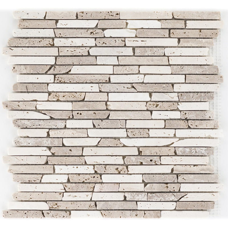 Mugla Travertin Beige Noce Slimbrick getrommelt_4330542056064