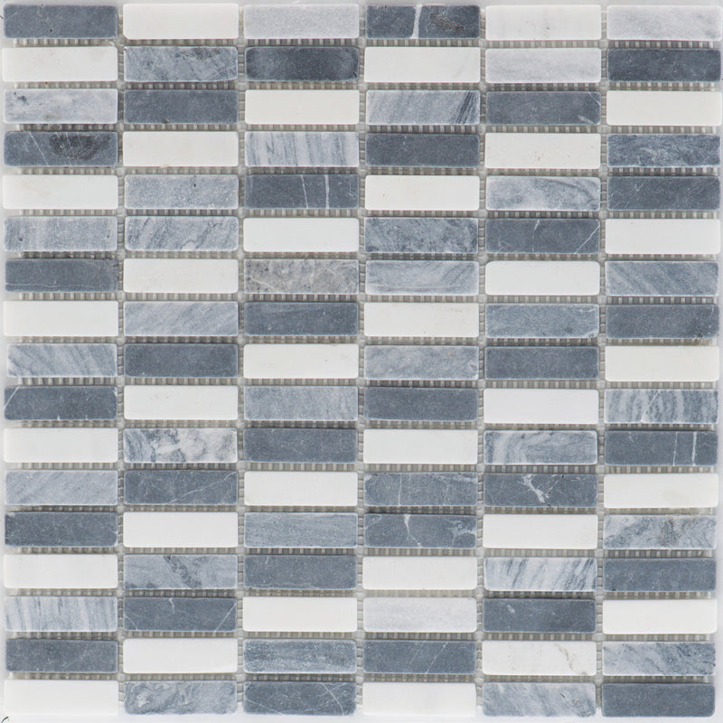 Atlas Marmormix / White Grey Parallel getrommelt_4330542056149