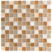 Glas & Naturstein Mosaik Lanzarote Marmor Beige Glasmix Perlmutt - FliesenExpress - Fliesen günstig kaufen_4330542057191
