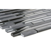 Schiefer Graphit Glasmix Schwarz Brick - Fliese günstig kaufen!