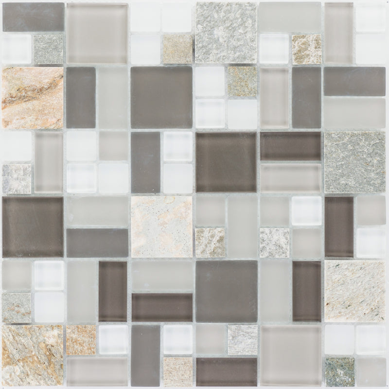 Quarzit Beige Color Glasmix Brown Grey White_4330542066193