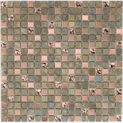 Glas & Naturstein Mosaik Perlmutt Schiefer Multicolor Kupfer - FliesenExpress - Fliesen günstig kaufen_4330542066285