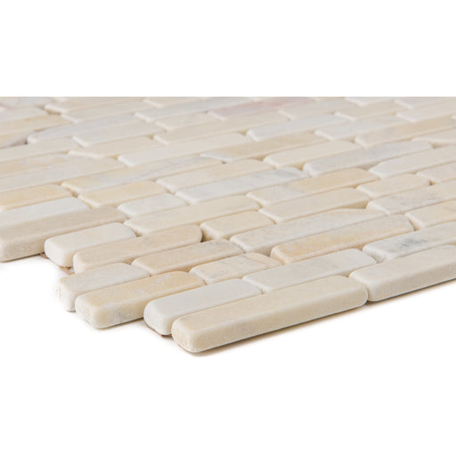 Marmor Yellow Sun Slimbrick getrommelt