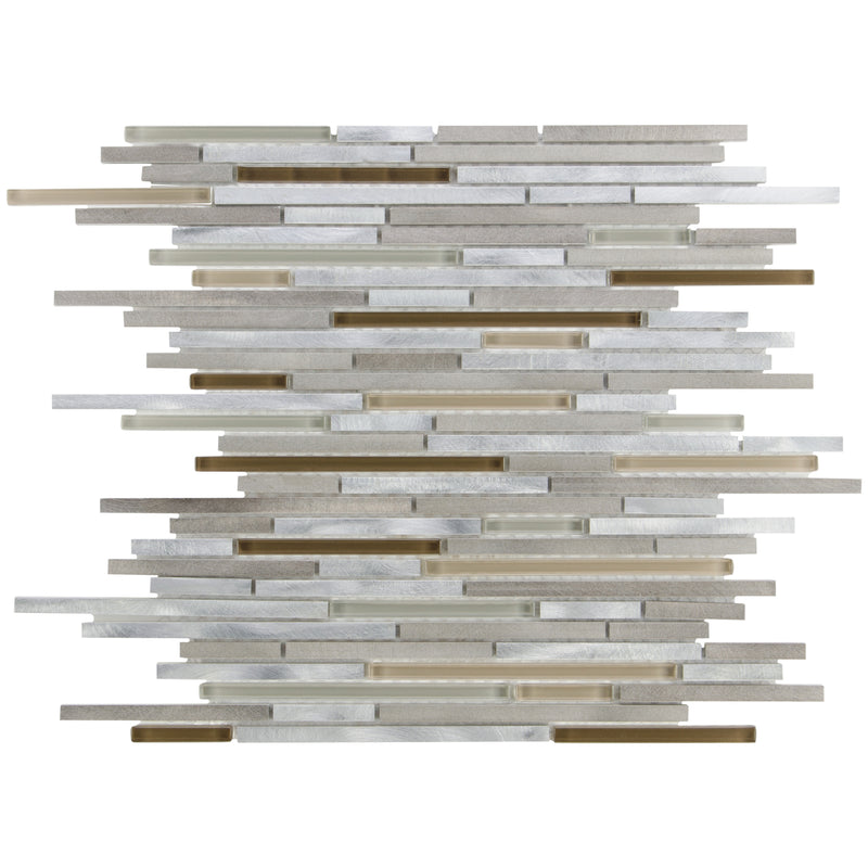 Cosmos Earth Brown Beige Silver Glas Aluminium Brick_4330542078769