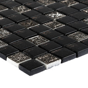 Glas & Naturstein Mosaik Inka Black Relief - FliesenExpress - Fliesen günstig kaufen_4330542086351