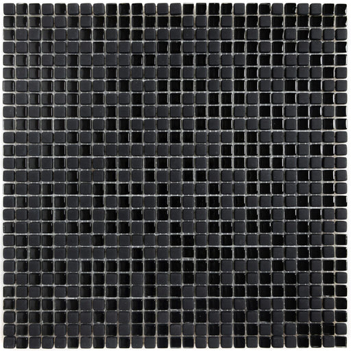Glasmosaik Serie 4 Anthrazit 10x10mm 30,5x30,5 - FliesenExpress - Mosaik - Fliesen - Mosaikmatten Günstig Kaufen!_4330542093045