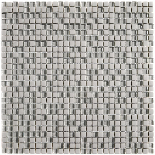 Glasmosaik Serie 4 Grau 10x10mm 30,5x30,5 - FliesenExpress - Mosaik - Fliesen - Mosaikmatten Günstig Kaufen!_4330542093069