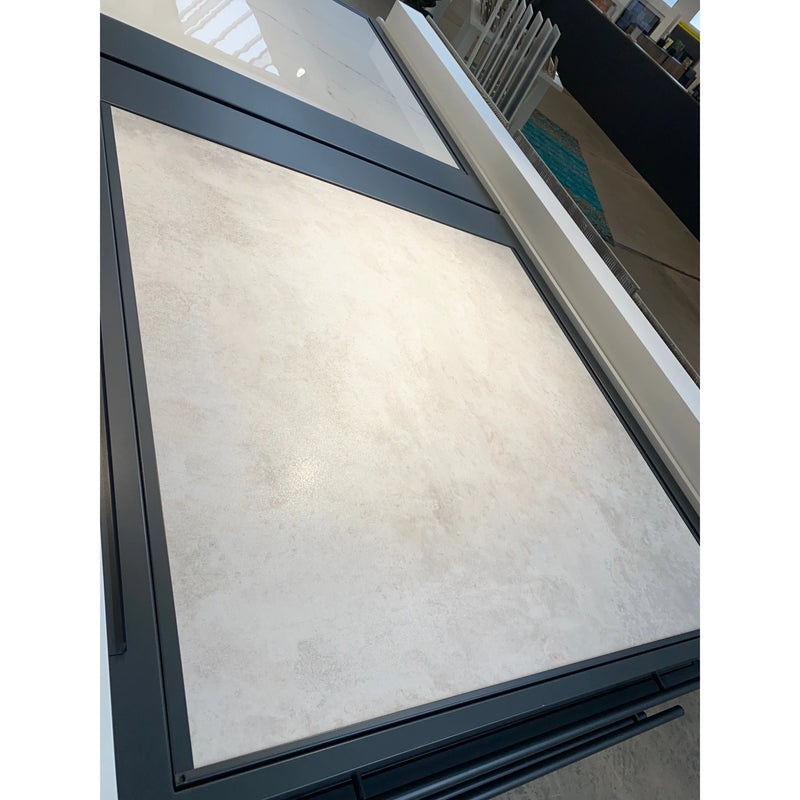 Feinsteinzeug Metallique Stahl 120x120cm - Fliese günstig kaufen!
