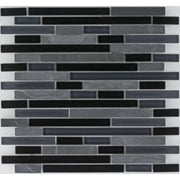 Schiefer Graphit Glasmix Schwarz Brick - Fliese günstig kaufen!